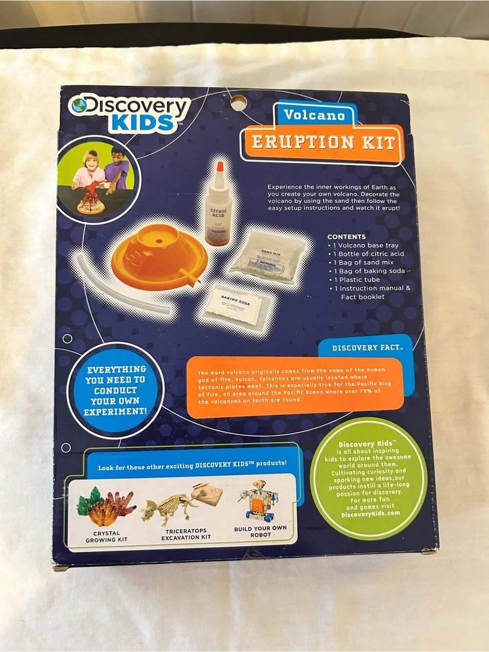 NIB Discovery Volcano Eruption Kit/Ages 8+